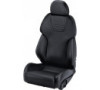 SEDILE RECARO AM19 STYLE TOPLINE PELLE NERO PILOTA