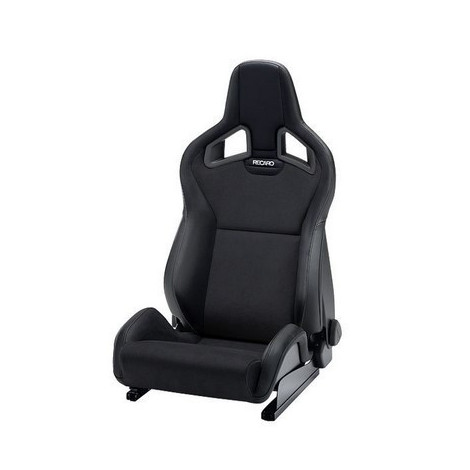 SEDILE RECARO SPORTSTER CS + RISCALDAMENTO PELLE ARTIFICIALE NERO/DINAMICA NERO PILOTA