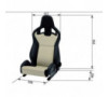 RECARO SPORTSTER CS AIRBAG + RISCALDAMENTO SU MISURA (RICHIESTA) COPILOTA