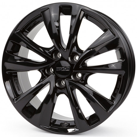 Alloy Wheels OBERON 5 BLACK (OX08)